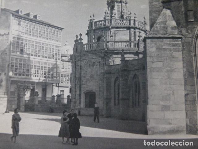 Collecting paper: LUGO CAPILLA DE NUESTRA SE&Ntilde;ORA DE LOS OJOS GRANDES ANTIGUA LAMINA HUECOGRABADO A&Ntilde;OS 50