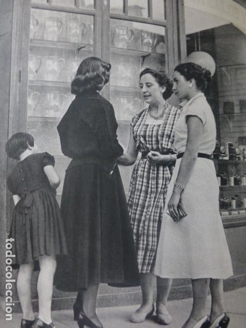 Colecionismo: LUGO ESCENA URBANA ANTIGUA LAMINA HUECOGRABADO A&Ntilde;OS 50