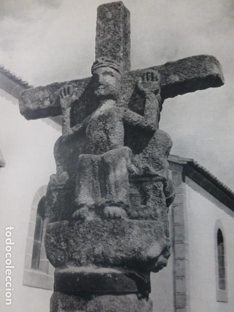 Sammelleidenschaft Papier: MELLID LA CORU&Ntilde;A CRUCIFIJO ANTIGUA LAMINA HUECOGRABADO A&Ntilde;OS 50