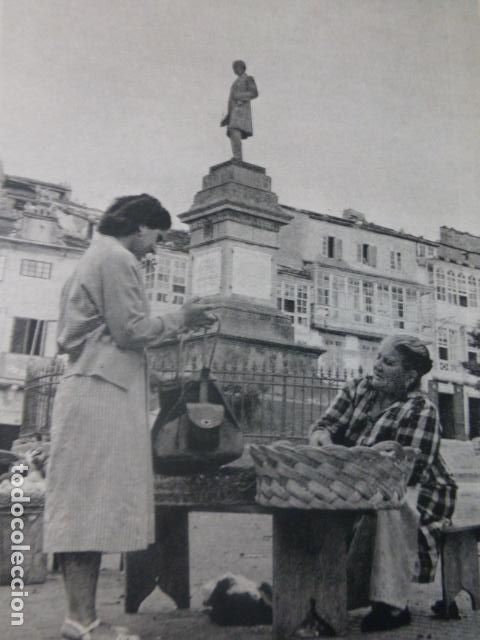 Sammelleidenschaft Papier: VIVERO LUGO MERCADO ANTIGUA LAMINA HUECOGRABADO A&Ntilde;OS 50