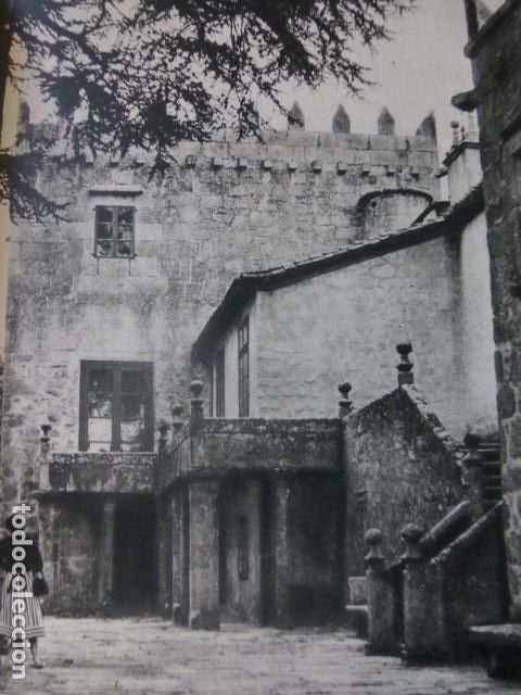 Sammelleidenschaft Papier: VILLABOA CORU&Ntilde;A PAZO DE TORRES TOBOADA ANTIGUA LAMINA HUECOGRABADO A&Ntilde;OS 50