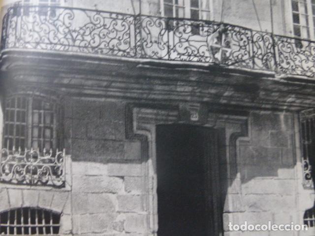 Coleccionismo: LA CORU&Ntilde;A CASA DON JOSE CORNIDE ANTIGUA LAMINA HUECOGRABADO A&Ntilde;OS 50