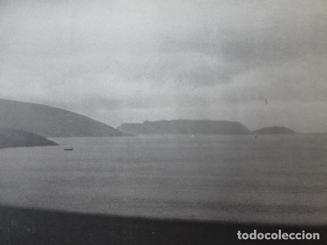 Collectionnisme: ISLAS SISARGAS LA CORU&Ntilde;A ANTIGUA LAMINA HUECOGRABADO A&Ntilde;OS 50