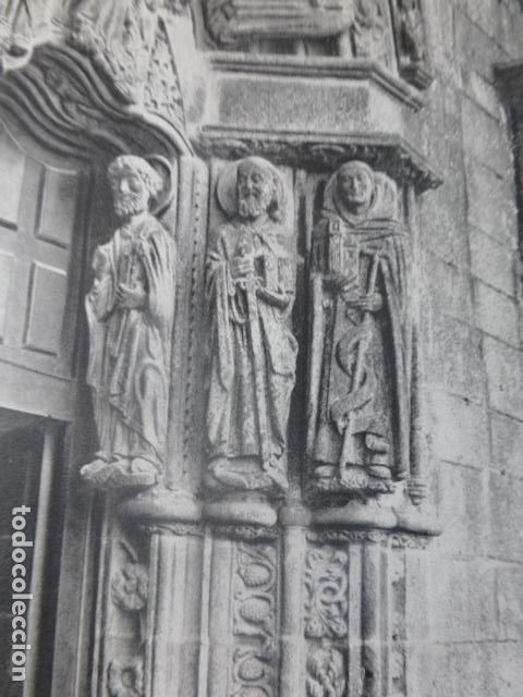 Coleccionismo: SANTIAGO DE COMPOSTELA LA CORU&Ntilde;A COLEGIO DE SAN JERONIMO ANTIGUA LAMINA HUECOGRABADO A&Ntilde;OS 50