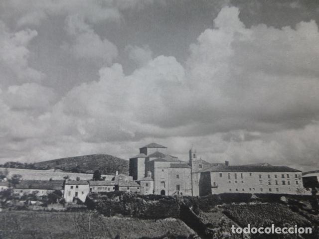 Collectionnisme: SANTIAGO DE COMPOSTELA LA CORU&Ntilde;A CONVENTO DE BELVIS ANTIGUA LAMINA HUECOGRABADO A&Ntilde;OS 50
