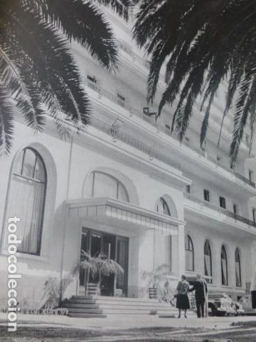 Collectionnisme: LA TOJA PONTEVEDRA HOTEL ANTIGUA LAMINA HUECOGRABADO A&Ntilde;OS 50
