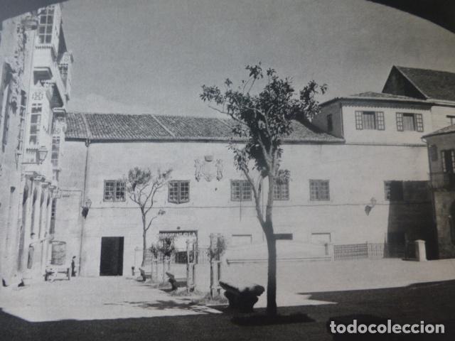 Collectionnisme: PONTEVEDRA PLAZA DEL TEUCRO ANTIGUA LAMINA HUECOGRABADO A&Ntilde;OS 50