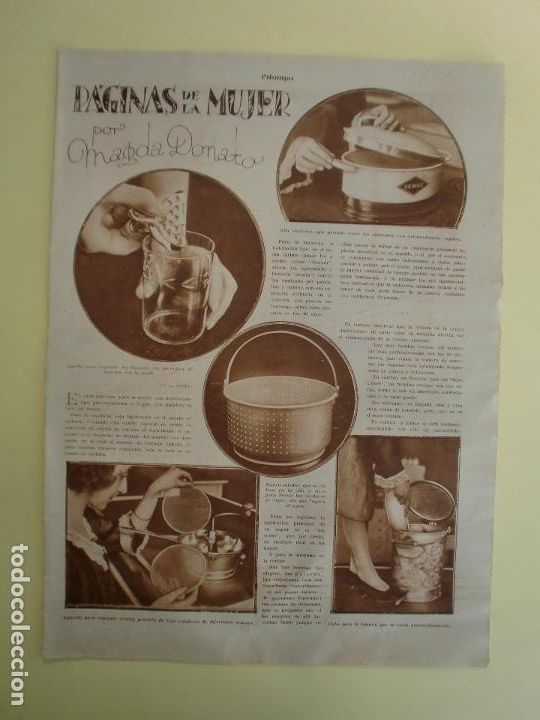 Coleccionismo: MODERNOS APARATOS DE COCINA OLLA ELECTRICA EXPRIMIDORES FRIGORIFICO HELADORA CALENTADOR - 2/5/1931