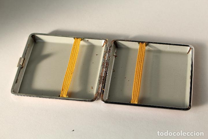 Coleccionismo: caja pitillera,, simil piel cocodrilo - Foto 3