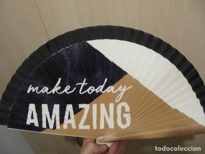Coleccionismo: Abanico amazing make today