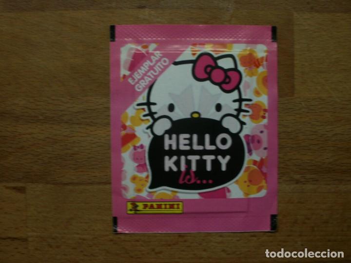 Coleccionismo: SOBRE DE CROMOS SIN ABRIR HELLO KITTY IS....