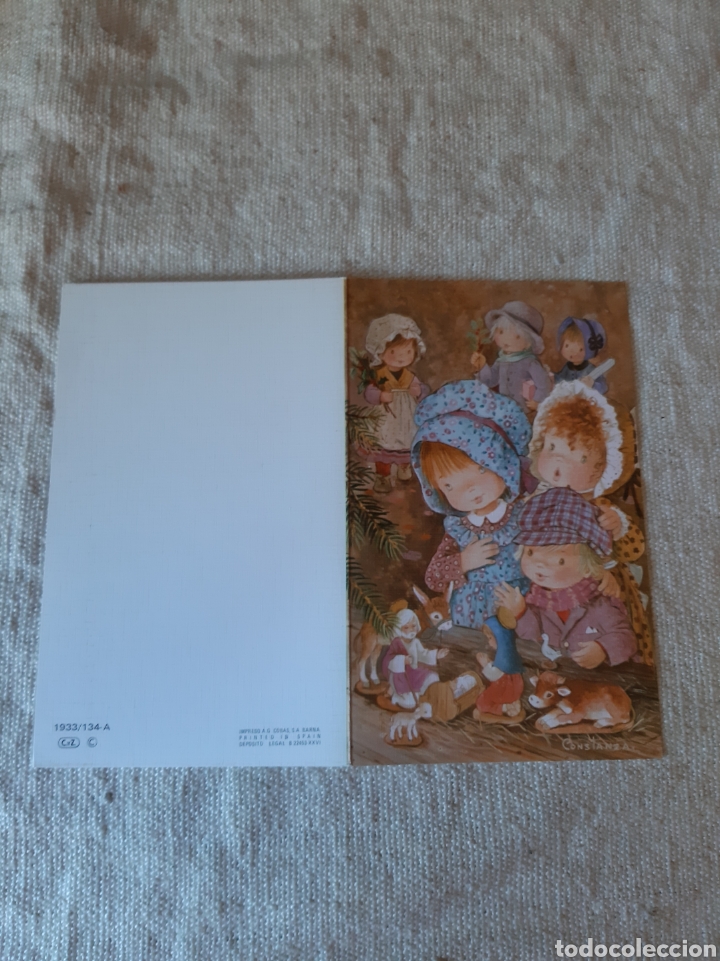 Collezionismo: FELICITACI&Oacute;N NAVIDE&Ntilde;A 1933/144 A CYZ NI&Ntilde;OS BEL&Eacute;N