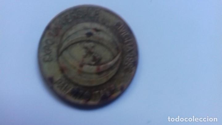 Sammeln: Peque&ntilde;a medalla conmemorativa de la Expo 1992