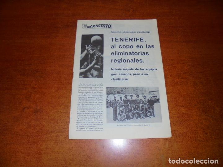 Coleccionismo: 1975 BALONCESTO TENERIFE. LAS PALMAS. N&Aacute;UTICO. PEPSI SANSOF&Eacute;. KRYSTAL-ASUNCI&Oacute;N. PUERTO CRUZ. MEDINA