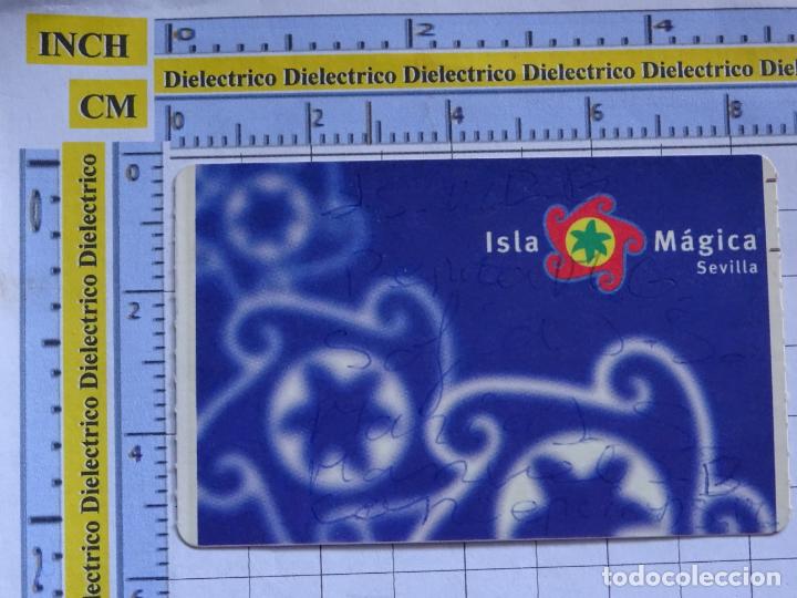 Collecting paper: ENTRADA TICKET PARQUE DE ATRACCIONES ISLA M&Aacute;GICA SEVILLA 1997