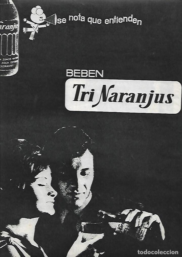 Collectionnisme: A&Ntilde;O 1964 RECORTE PRENSA PUBLICIDAD BEBIDAS REFRESCOS TRINARANJUS TRINA