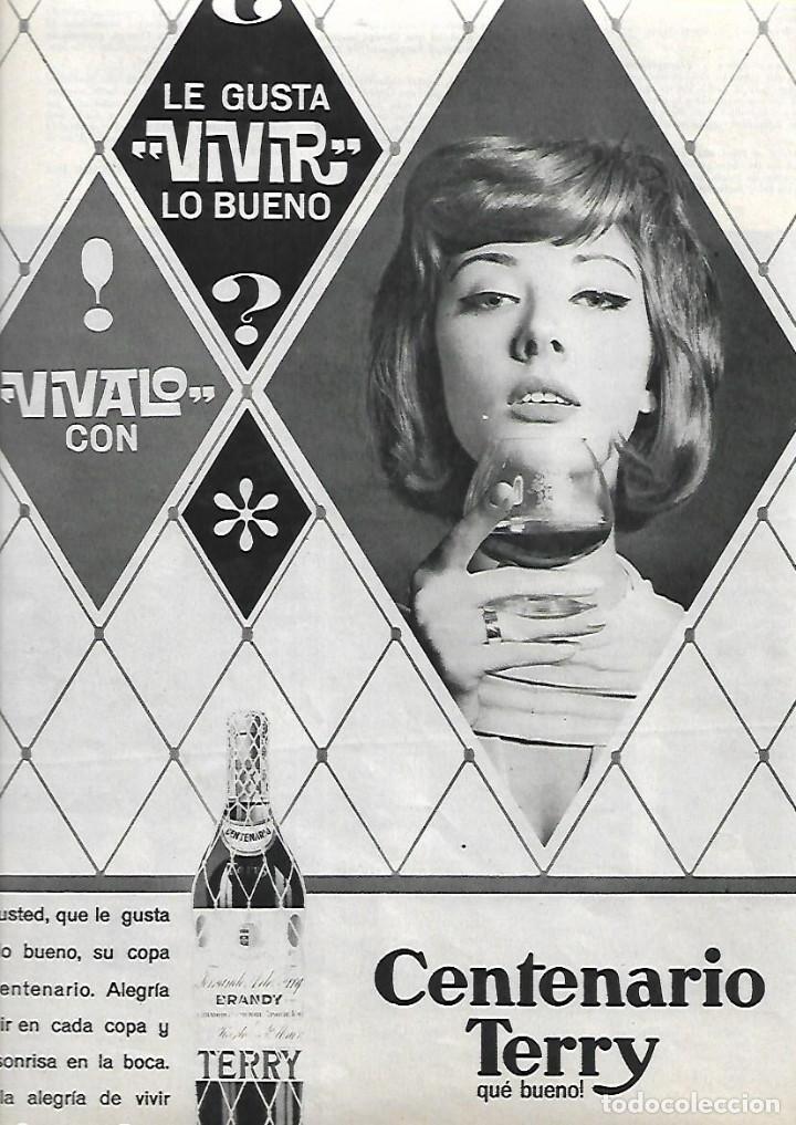 Coleccionismo: A&Ntilde;O 1964 RECORTE PRENSA PUBLICIDAD BEBIDAS CENTENARIO TERRY BRANDY