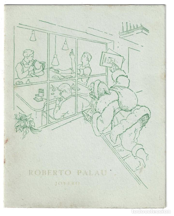 Coleccionismo: FELICITACI&Oacute;N NAVIDAD- ROBERTO PALAU JOYERO. ILUSTRACI&Oacute;N DE J. TEY- 1952