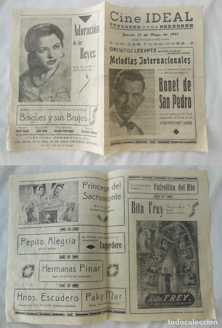 Coleccionismo: MELOD&Iacute;AS INTERNACIONALES. BONET DE SAN PEDRO. 1951 ONDA