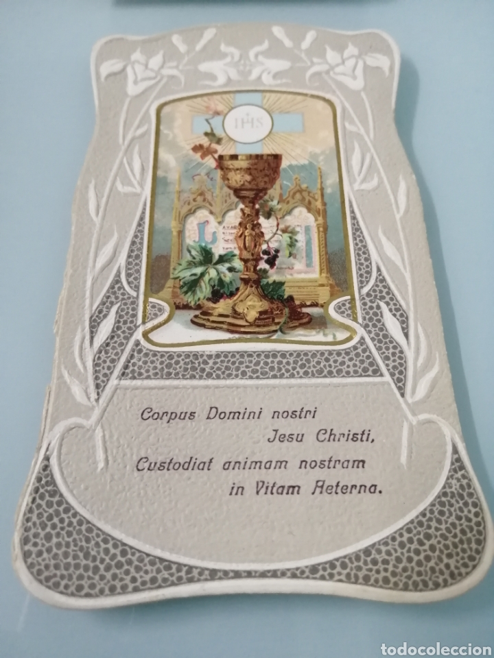 Coleccionismo: 8 ESTAMPAS RELIGIOSAS. CIRCA 1890-1910. - Foto 8