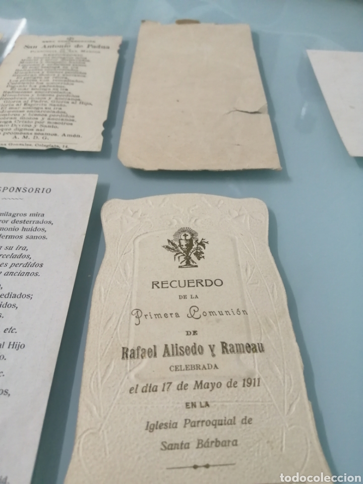 Coleccionismo: 8 ESTAMPAS RELIGIOSAS. CIRCA 1890-1910. - Foto 12