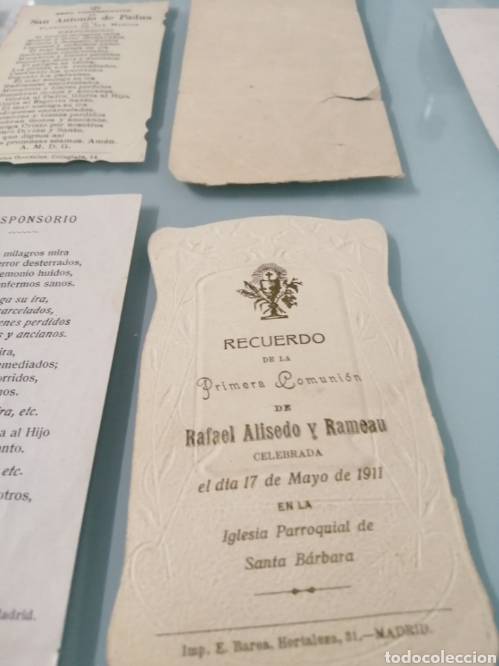 Coleccionismo: 8 ESTAMPAS RELIGIOSAS. CIRCA 1890-1910. - Foto 14