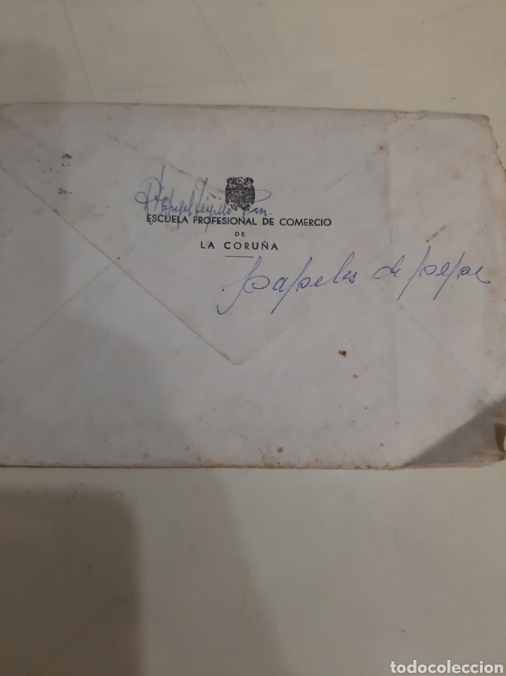 Sammelleidenschaft Papier: Sobre escuela profesional de comercio La Coru&ntilde;a