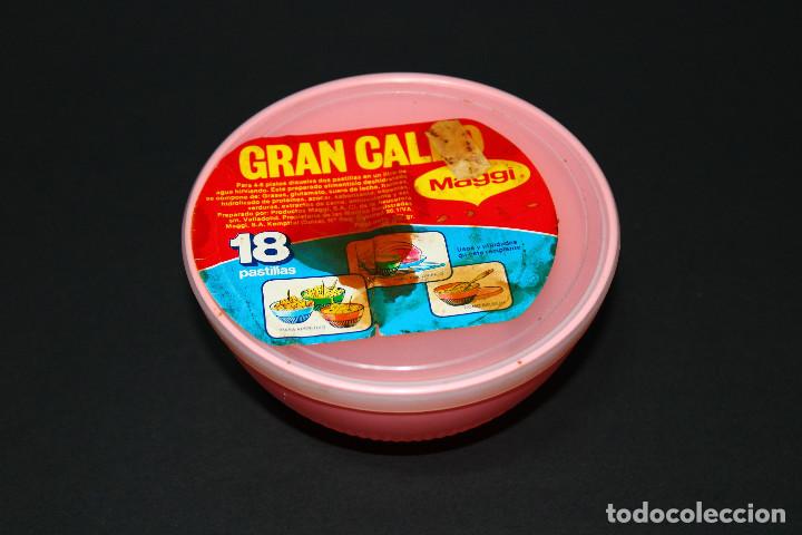 Coleccionismo: BOTE DE PL&Aacute;STICO - GRAN CALDO MAGGI (Vac&iacute;o) - Foto 1