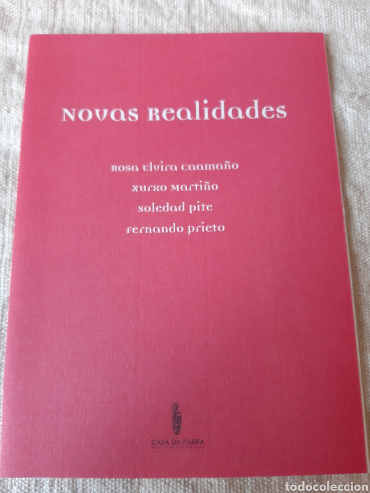 Sammelleidenschaft Papier: NIVAS REALIDADES INVITACI&Oacute;N EXPOSICI&Oacute;N CASA PARRA SANTIAGO DE COMPOSTELA O PRESIDENTE XUNTA