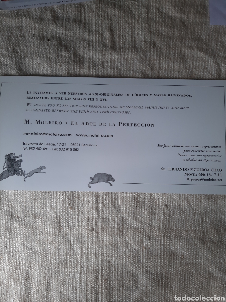 Colecionismo: ARTE M.MOLINERO EL ARTE PERFECCIONISTA INVITACI&Oacute;N BARCELONA