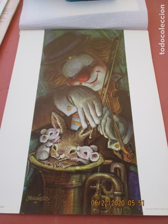 Coleccionismo: L&Aacute;MINA FERR&Aacute;NDIZ - ALMA DE VIOL&Iacute;N - MEDIDA 44X34 CM.