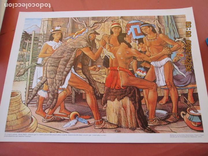 Coleccionismo: L&Aacute;MINA PUBLICIDAD LAB. WELLCOME - N&ordm; 1 - COLECCI&Oacute;N MEDICINA DE LOS INDIOS AMERICANOS.