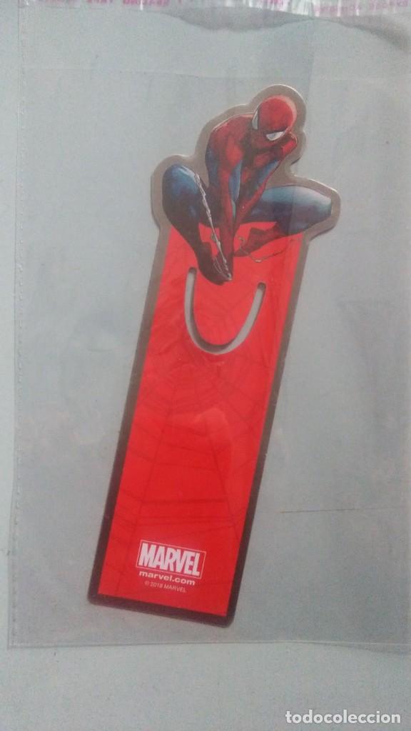 Collezionismo: SEPARADOR DE PAGINAS PARA LECTURA - SPIDERMAN MET&Aacute;LICO - OFICIAL MARVEL # R