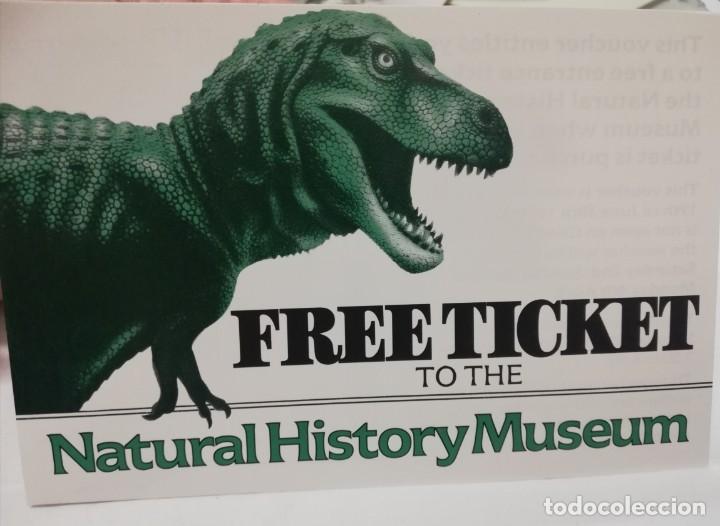 Coleccionismo: Entrada Natural History Museum - Foto 1