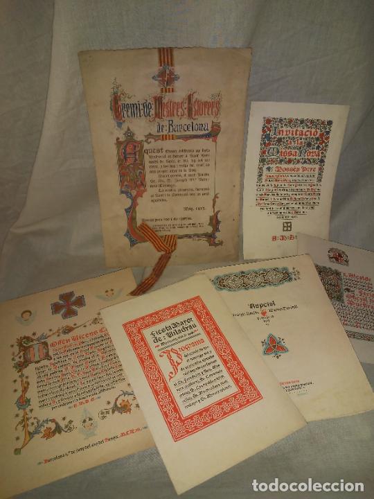 Coleccionismo: EXCEPCIONAL COLECCION DE FELICITACIONES MODERNISTAS A&Ntilde;O 1900.