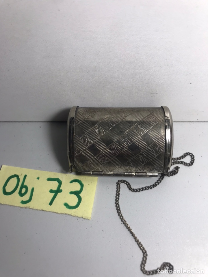 Coleccionismo: PASTILLERO MET&Aacute;LICO - Foto 3