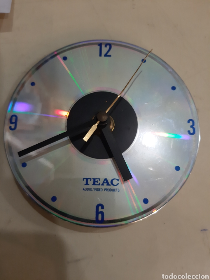 Coleccionismo: CD relog TEAC CD 1980 VINTAGE SONIDO RELOG PUBLICIDAD