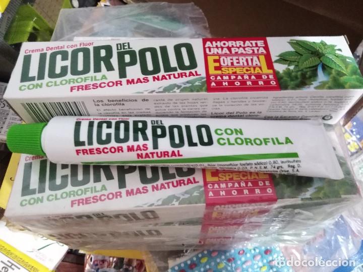 Coleccionismo: pasta dientes licor del polo a&ntilde;os 80 nuevo en su caja sin uso.articulo coleccion.