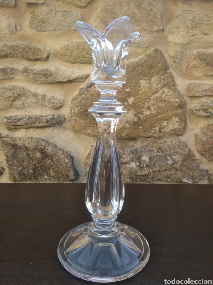 Coleccionismo: Candelabro cristal - Foto 2