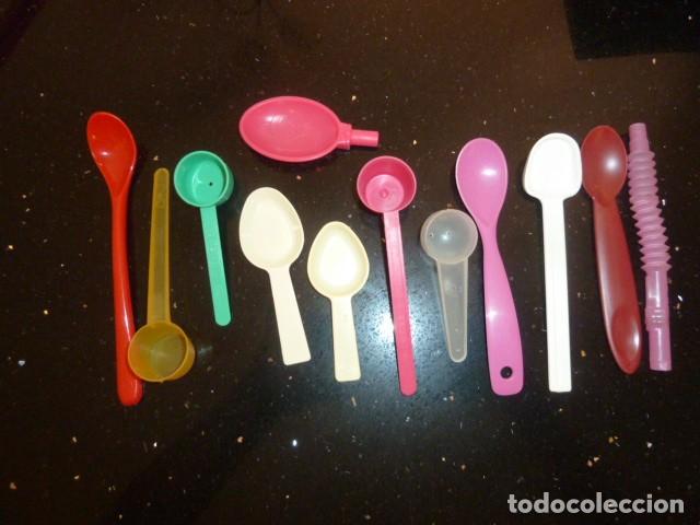 Coleccionismo: Lote cucharas pl&aacute;stico - Foto 2