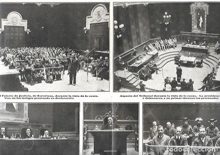 Colecionismo: A&Ntilde;O 1909 JUICIO PROCESO HOSTAFRANCS PALACIO JUSTICIA BCNA MATEMALA PUJOL SORIANO MIRANDA ANARQUISMO