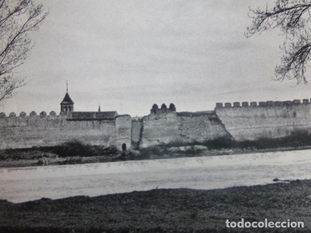 Sammelleidenschaft Papier: MANSILLA DE LAS MULAS LEON MURALLAS ANTIGUA LAMINA HUECOGRABADO