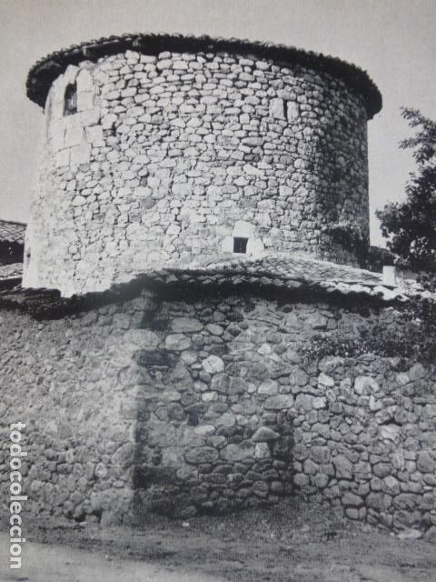 Coleccionismo: LA VECILLA LEON TORRE MEDIEVAL ANTIGUA LAMINA HUECOGRABADO