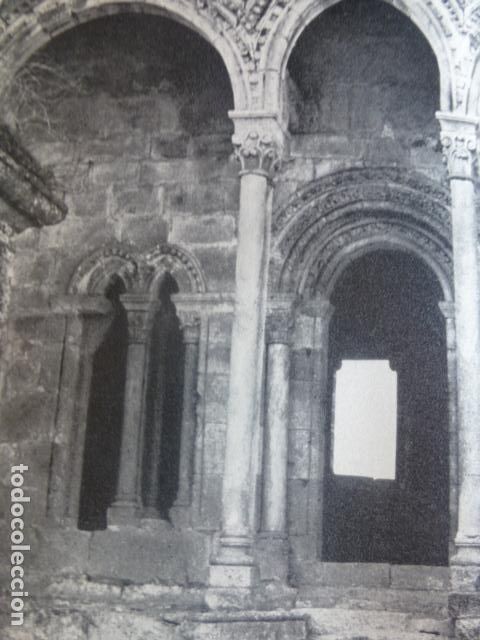 Coleccionismo: CARRACEDO LEON MONASTERIO ANTIGUA LAMINA HUECOGRABADO