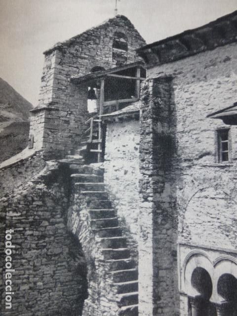 Coleccionismo: SANTIAGO DE PE&Ntilde;ALBA LEON IGLESIA ANTIGUA LAMINA HUECOGRABADO