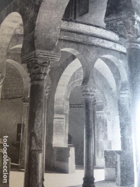 Coleccionismo: SAN MIGUEL DE ESCALADA LEON ANTIGUA LAMINA HUECOGRABADO