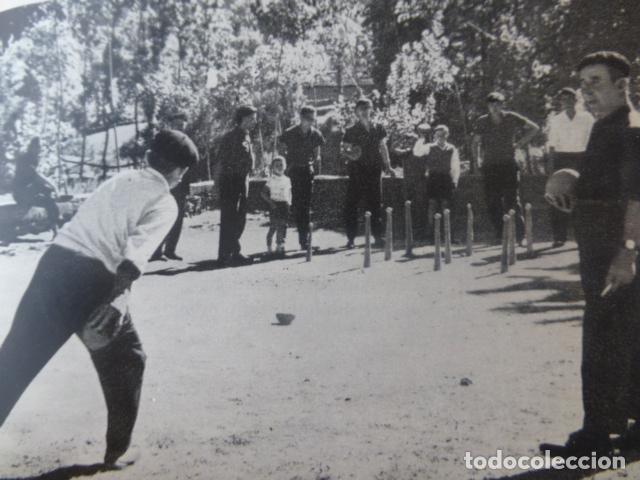 Sammelleidenschaft Papier: RIA&Ntilde;O LEON JUEGO DE BOLOS ANTIGUA LAMINA HUECOGRABADO