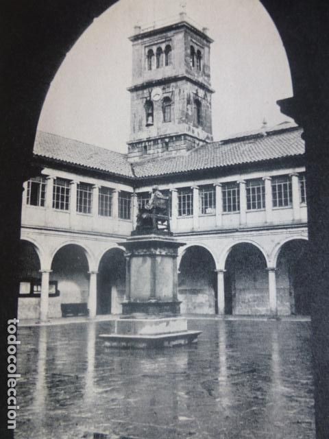 Colecionismo: OVIEDO ASTURIAS PATIO DE LA UNIVERSIDAD ANTIGUA LAMINA HUECOGRABADO