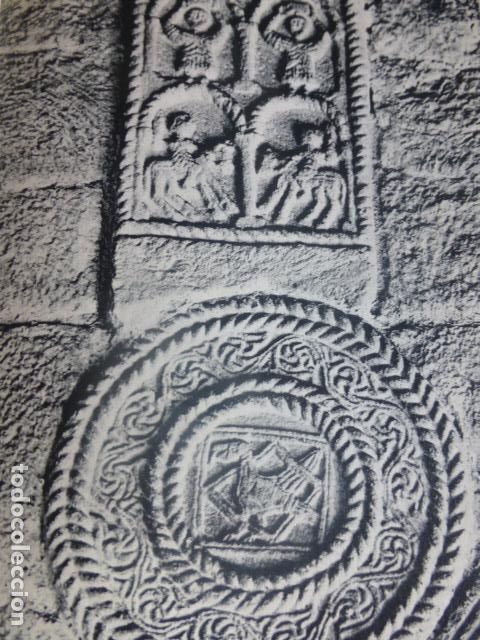 Colecionismo: OVIEDO ASTURIAS SANTA MARIA DEL NARANCO ANTIGUA LAMINA HUECOGRABADO