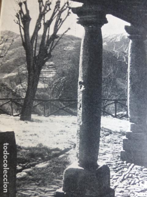 Colecionismo: QUIROS ASTURIAS CASA DE LLANUCES ANTIGUA LAMINA HUECOGRABADO